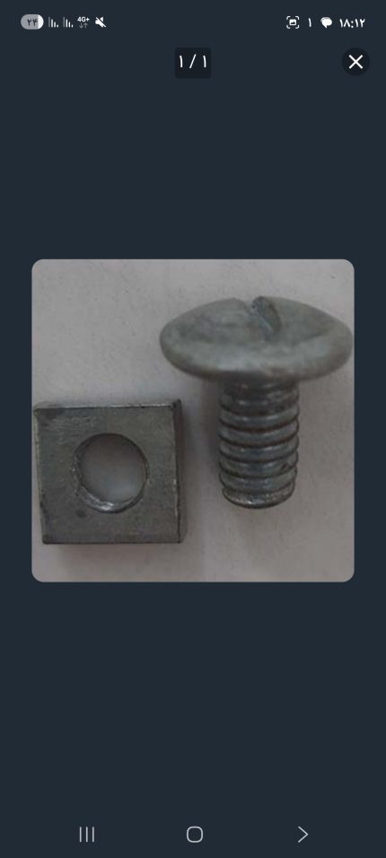 پیچ و مهره قفسه
